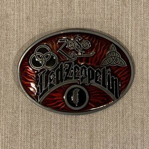 Led Zepplin Belt Buckle
